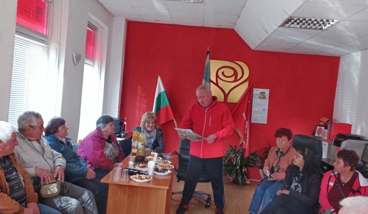 Социалистите в Силистра отбелязаха празника 1-ви май – Денят на труда